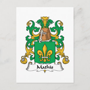 Mathis Familienwappen Postkarte