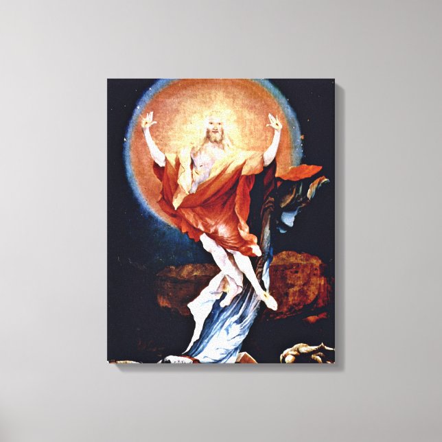 Mathis Grunewald Gothart - Auferstehung Leinwanddruck (Vorderseite)