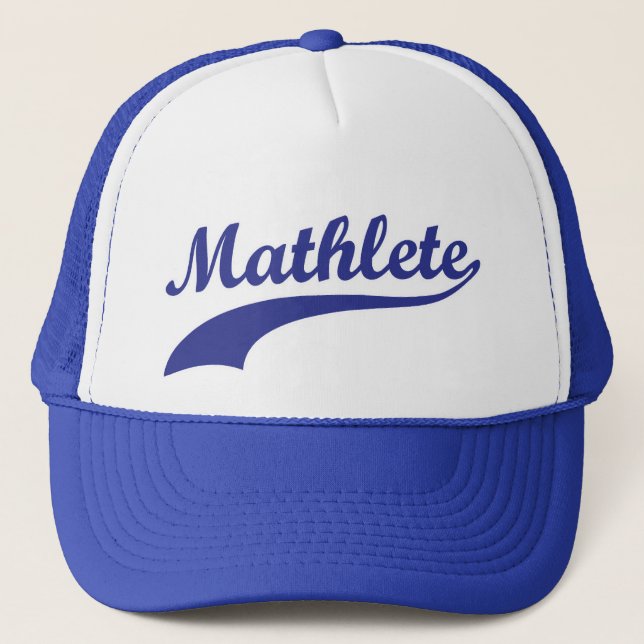 Mathlete Hat Truckerkappe (Vorderseite)