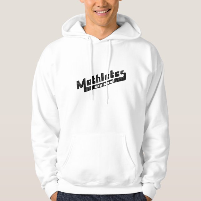 mathlete hoodie (Vorderseite)