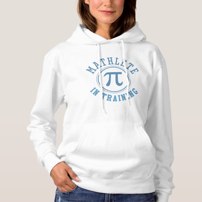Mathlete in Ausbildung Hoodie (Vorderseite)