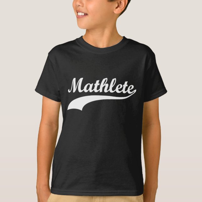 Mathlete scherzt T - Shirt (Vorderseite)