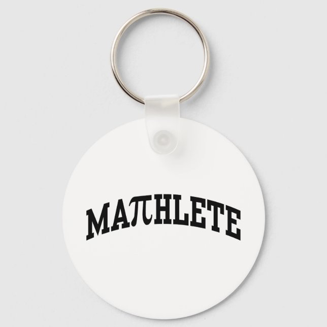 Mathlete Schlüsselanhänger (Vorderseite)
