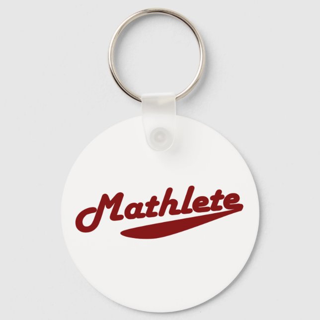 Mathlete Schlüsselanhänger (Vorderseite)