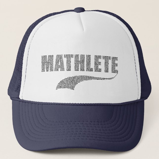 Mathlete Truckerkappe (Vorderseite)