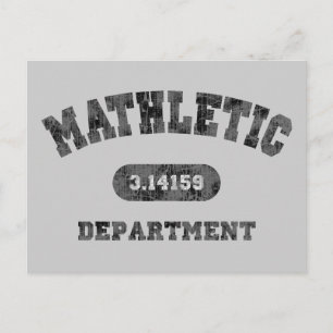 Mathletic Department Postkarte