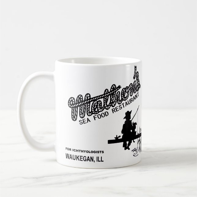 Mathon's Sea Food Restaurant, Waukegan, Illinois Kaffeetasse (Links)