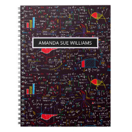 Maths / Physics Equation - Your Name /Monogram Notizblock