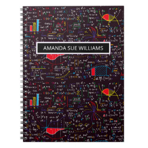 Maths / Physics Equation - Your Name /Monogram Notizblock