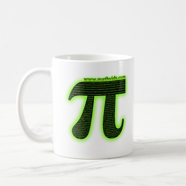 MathVids.com brachte mir bei, wie man zu PU zählt Kaffeetasse (Links)