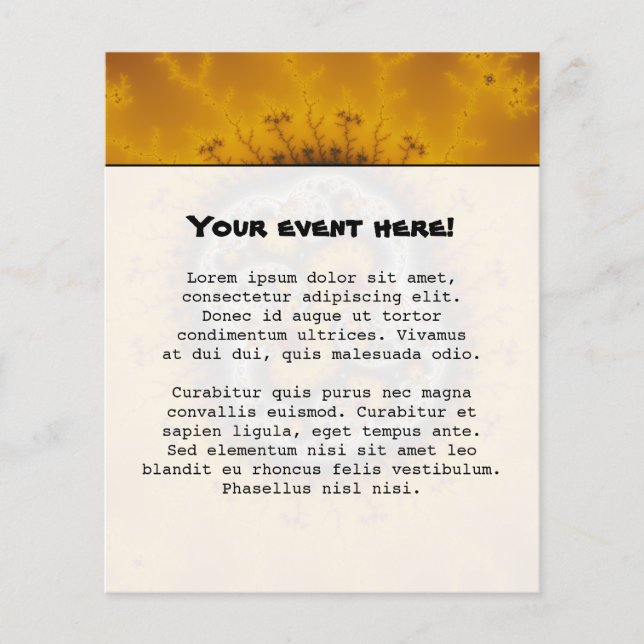 Matilda19 - Fraktal Art Flyer (Vorne)