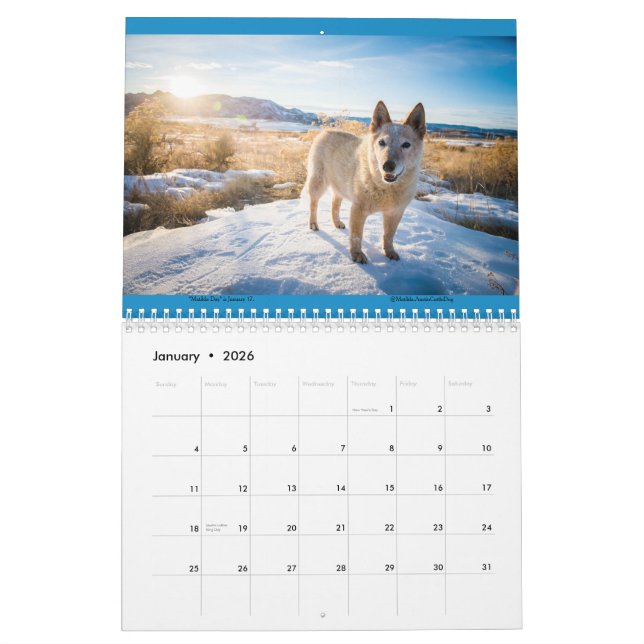 Matilda & Petunia Calendar 2026 Kalender (Jan 2026)