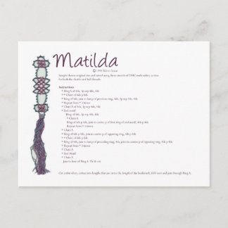 Matilda Postkarte