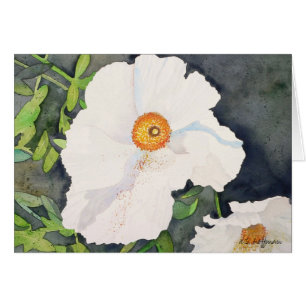 Matildja Mohnblumenkarte