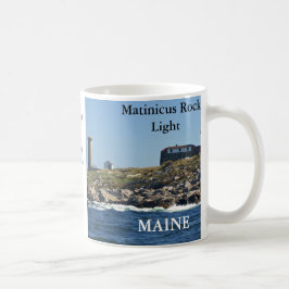Matinicus Felsen-Licht, Maine-Tasse Kaffeetasse