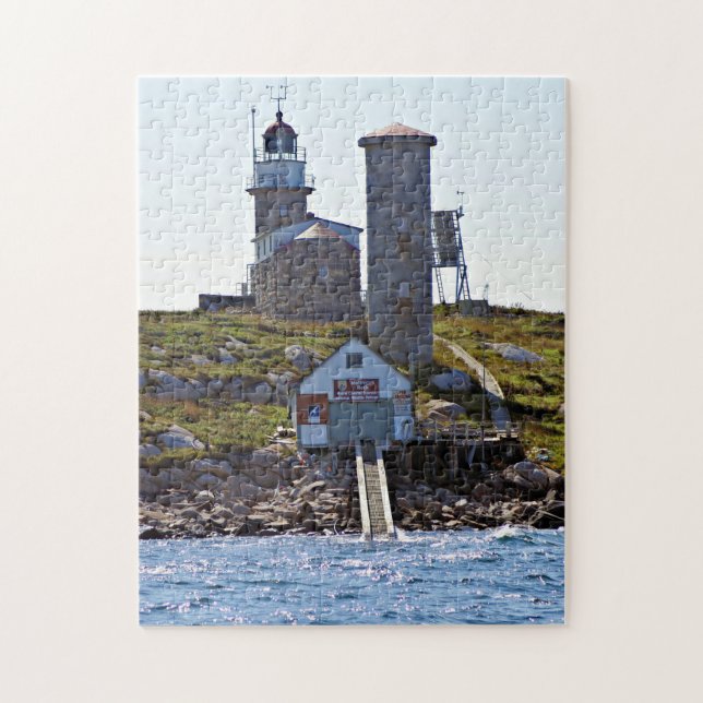 Matinicus Rock Lighthouse, Maine Puzzle (Vertikal)