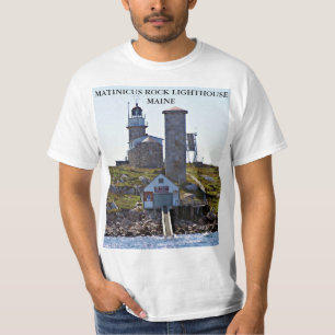 Matinicus Rock Lighthouse, Maine T-Shirt
