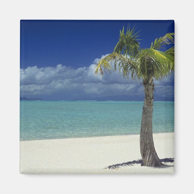 Matira Beach auf der Insel Bora Bora, 2 Magnet (Vorne)