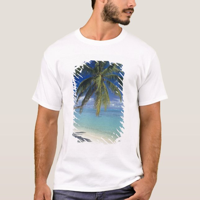 Matira Beach auf der Insel Bora Bora, Gesellschaft T-Shirt (Vorderseite)
