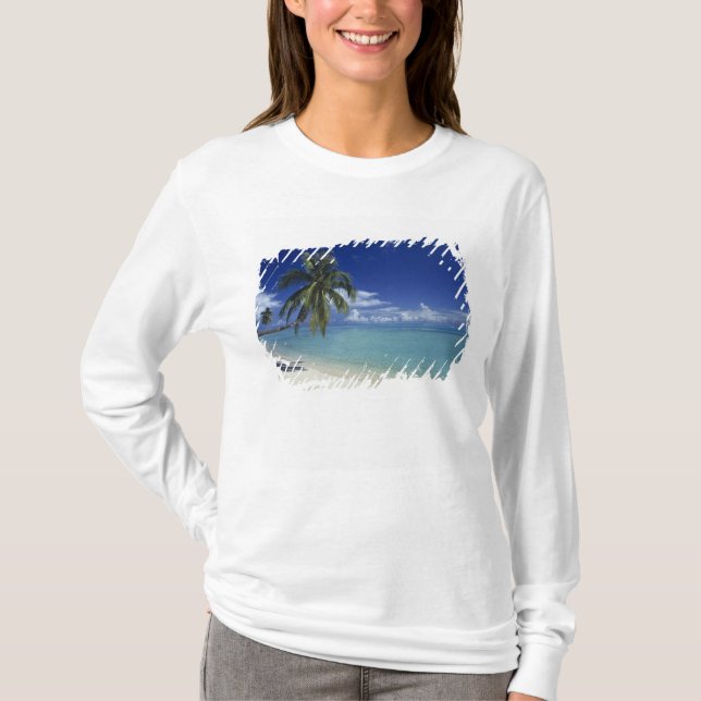 Matira Beach auf der Insel Bora Bora, T-Shirt (Vorderseite)