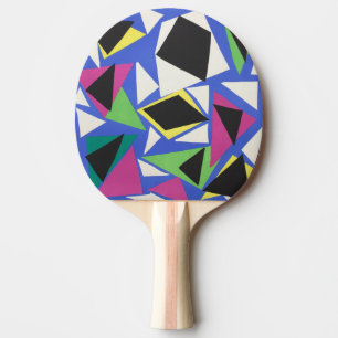 Matisse Abstrakte Geometrische Blaue Cut-Out-Kunst Tischtennis Schläger