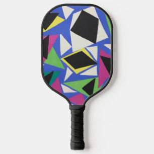 Matisse Abstrakte Geometrische Blaue Schnittkunst Pickleball Schläger