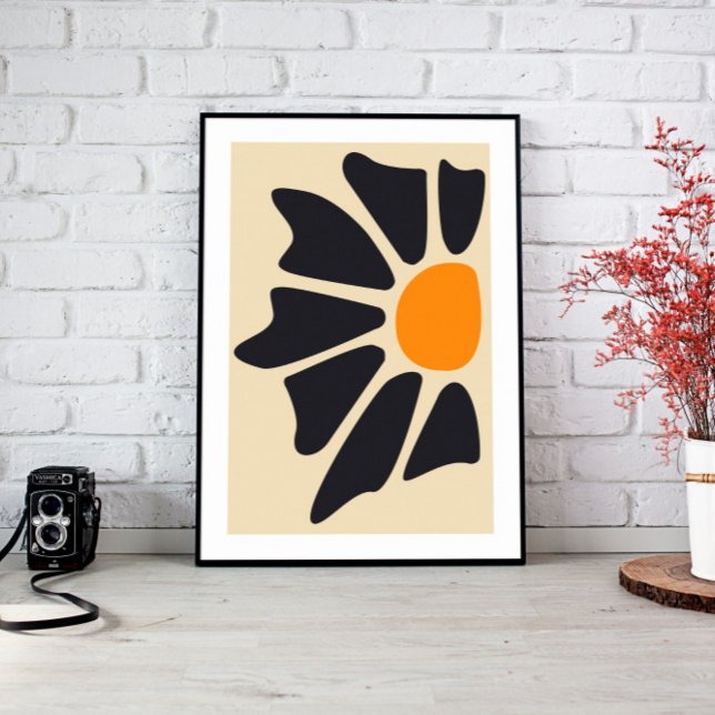 Matisse Blume Leinwand (matisse art, living room décor, above bed wall art, modern home décor, nursery wall art, large wall )