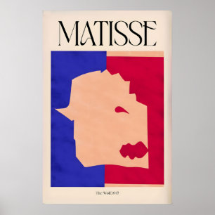 Matisse Der Wolf947 Papiers Découpés Poster Druck