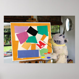 Matisse Die Schnecke in Ölen von Danny Duck Poster