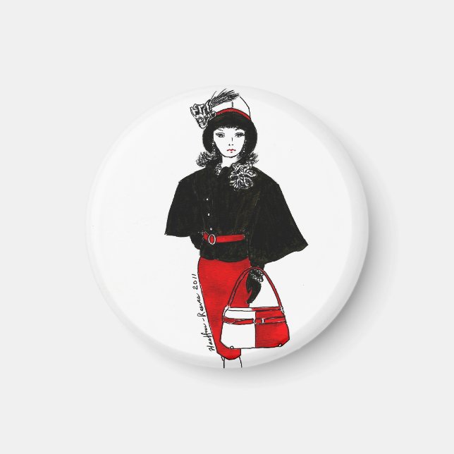 Matisse Doll Fashion - Kapenkleid Magnet (Vorne)