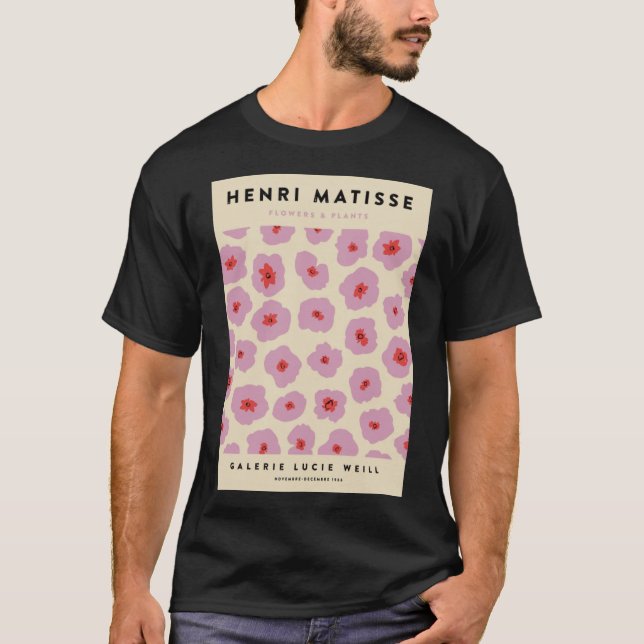 Matisse Flowers &amp; Plants Classic T-Shirt (Vorderseite)
