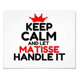 MATISSE FOTODRUCK