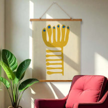 Matisse inspiriert Gelb und Blau