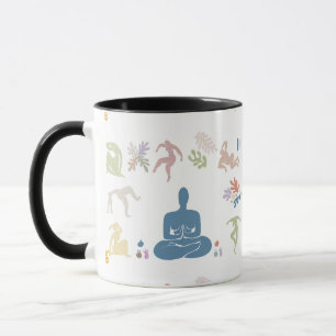 Matisse-Kunst-Meditationselemente  Tasse