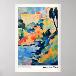 Matisse-Kunstposter - Abstrakte Küstenlandschaft Poster