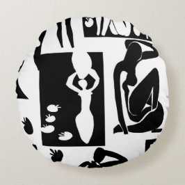 Matisse Nudes Rundes Kissen
