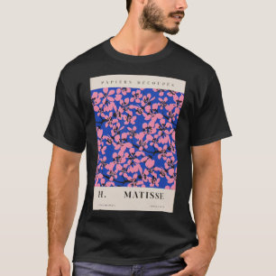 Matisse Papiers Decoupes Pink Blume Classic T-Shi T-Shirt