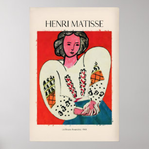 Matisse Poster - La Blouse Roumaine940 Berühmte Ku
