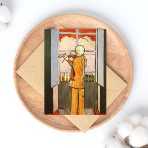 Matisse, Violinist auf der Postkarte von Window Fi