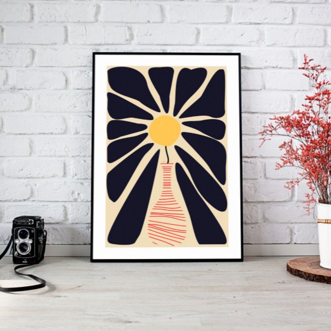 Matisse Wallart Leinwand (living room décor, above bed wall art, modern home décor, nursery wall art, large wall décor, canvas)