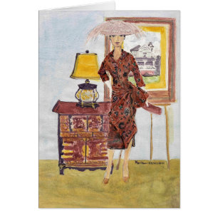 MatisseFashion Orientale Stoffe Wasserfarbe