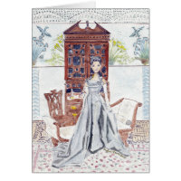 Matisse's Sage Silk Taffeta, Marie's Coloring Book