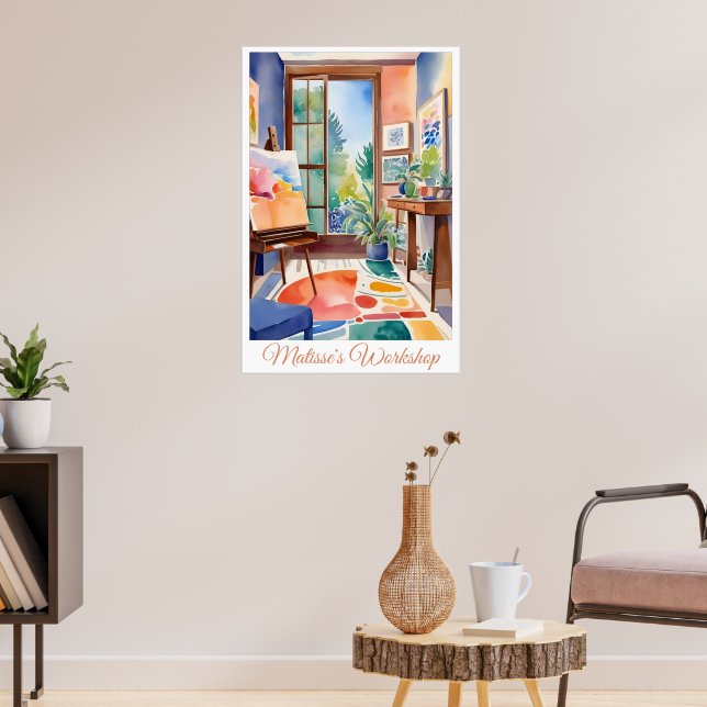 Matisse's Workshop - Poster (Wohnzimmer 3)
