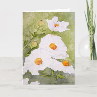 Matlilija Poppies I card Karte