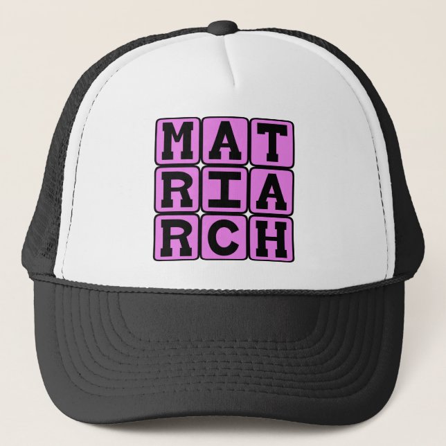 Matriarch, Mutter der Familie Truckerkappe (Vorderseite)
