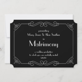Matrimony Einladung