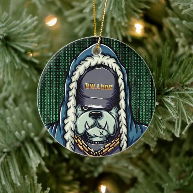 Matrix Groove Bulldog Ornament - Entleash Cool Vib (Baum)