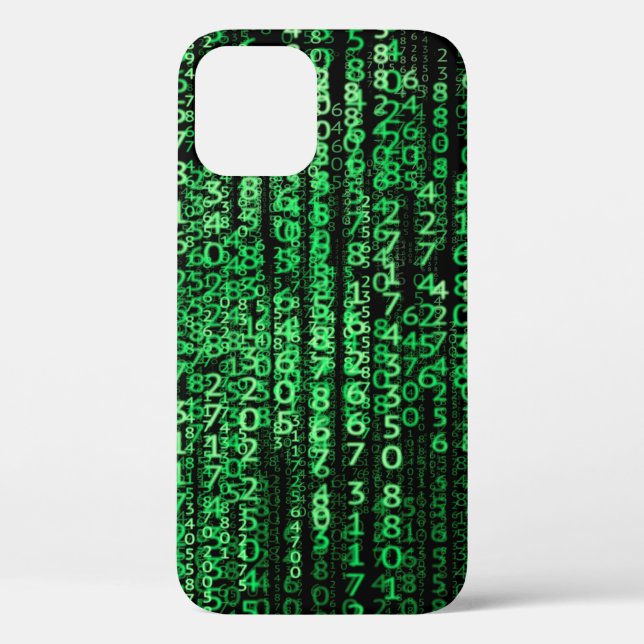 Matrix-Technologie-Daten Case-Mate iPhone Hülle (Rückseite)