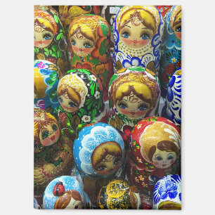 Matrjoschka-Puppen-Souvenir-Kiosk-Reisefoto Magnet