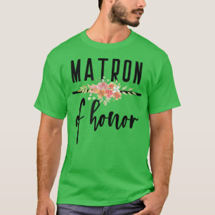 Matron of Honor Bachelorette Bride Vorschlag Niedl T-Shirt